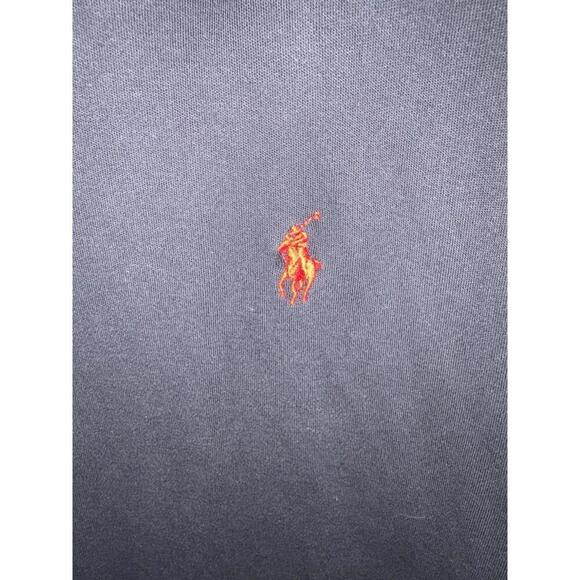 Polo Ralph Lauren Shirt Mens 4XB Black Cotton SS Red Pony - Picture 4 of 5